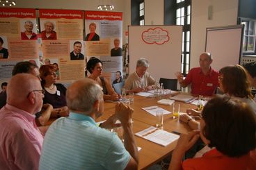 Bild vergrößern: Arbeitsgruppen Gemeinwesenarbeit (Foto: Freiwilligenagentur Magdenurg e. V.)