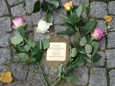 Stolperstein Emil Kaufmann