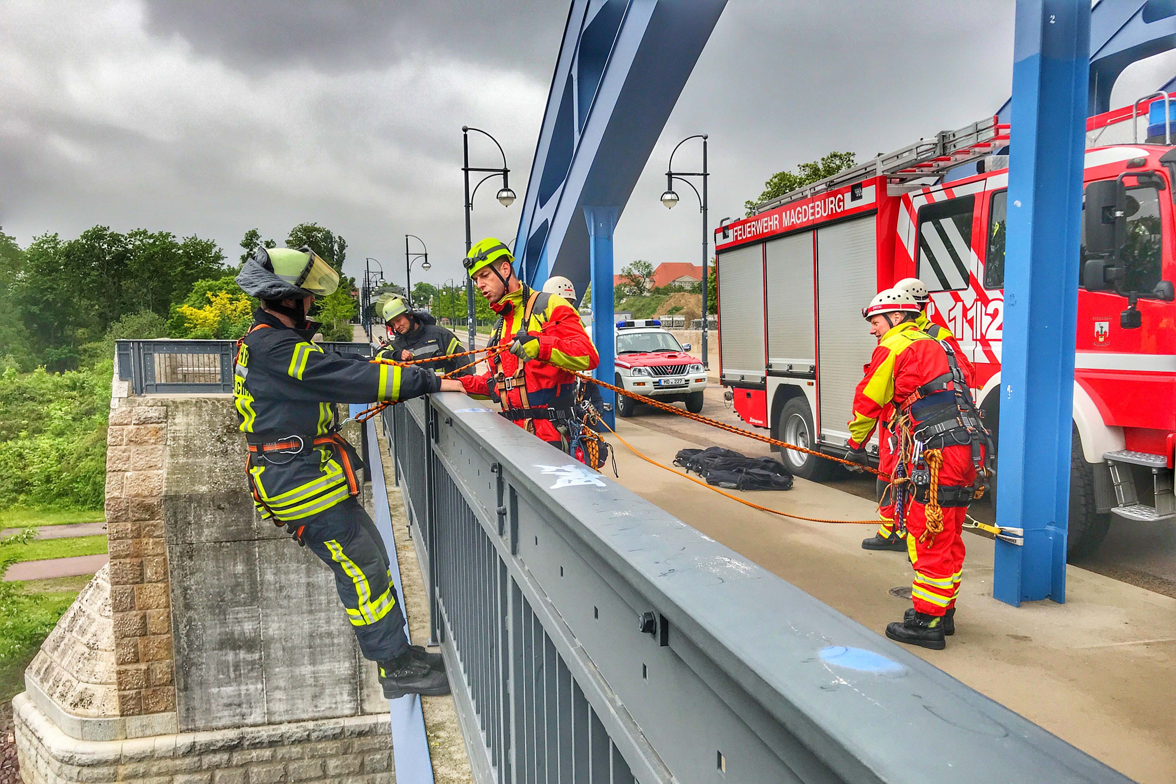 Spezialeinheiten bei der Feuerwehr: Höhenrettung